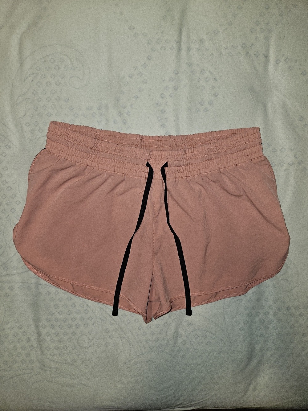 Bongo Pink Athletic Shorts Dolphin Hem Lounge L Large